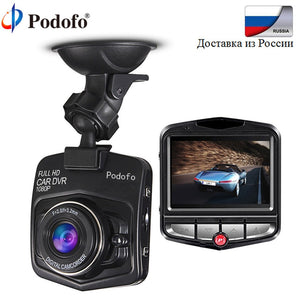 Podofo Mini Car DVR Camera Dash Cam Full HD 1080P Video Registrar Night Vision Car Camera G-sensor Video Registrator Dash Camera