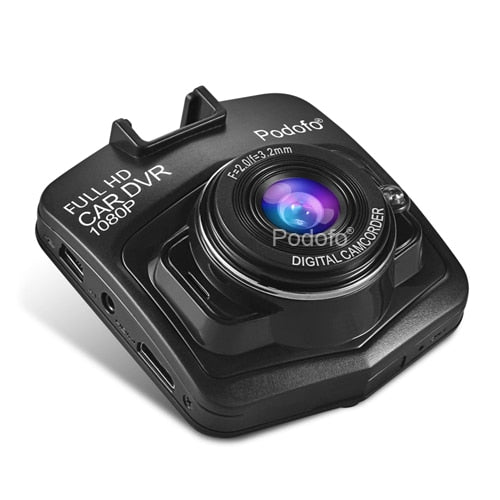 Podofo Mini Car DVR Camera Dash Cam Full HD 1080P Video Registrar Night Vision Car Camera G-sensor Video Registrator Dash Camera