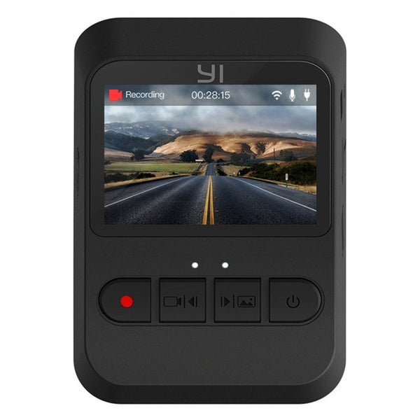 YI Mini Dash Cam 1080p FHD Dashboard Video Recorder Wi-Fi Car Camera with 140 Degree Wide-angle Lens Night Vision G-Sensor