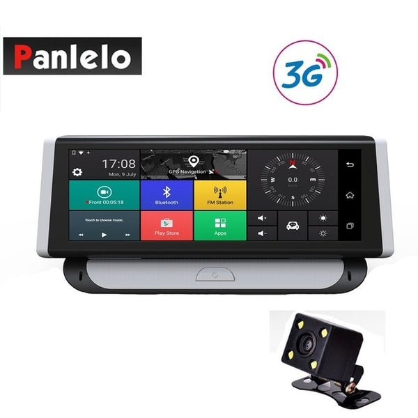 Car Dash Camera DVR Vehicle GPS Navigation Touch Screen Music Player Android 3G/4G Wi-Fi Bluetooth Rear View Cam G-Sensor 1080P
