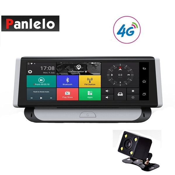 Car Dash Camera DVR Vehicle GPS Navigation Touch Screen Music Player Android 3G/4G Wi-Fi Bluetooth Rear View Cam G-Sensor 1080P