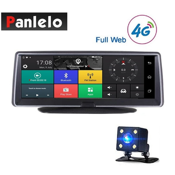 Car Android  GPS Navigation 7.84" Auto Dash Camera DVR 3G/4G Network Touch Screen Bluetooth APP Control Wi-Fi Rear View Camera