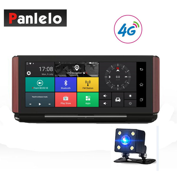 Car Dash Camera DVR 6.8" Touch Screen Android 5.0 WIFI 1080P Video Recorder 3G4G GPS Navigation G-Sensor 1GB RAM 16GB ROM BT Cal