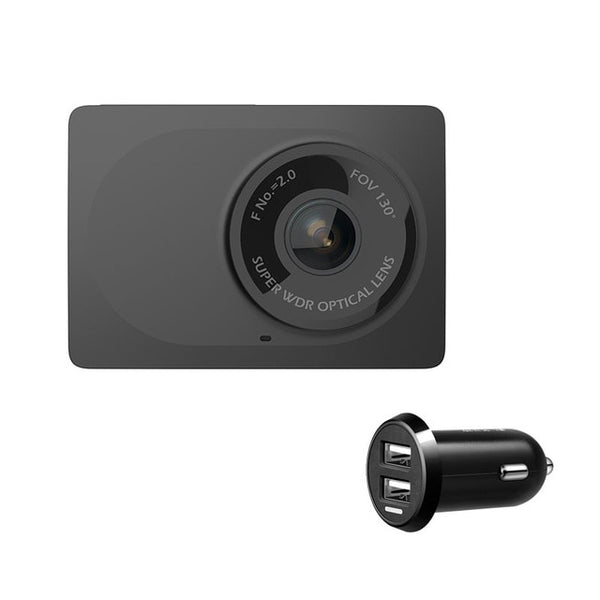 YI Compact Dash Camera 1080p Full HD Car Dashboard Wifi Camera with 2.7 inch LCD Screen 130 WDR Lens G-Sensor Night Vision
