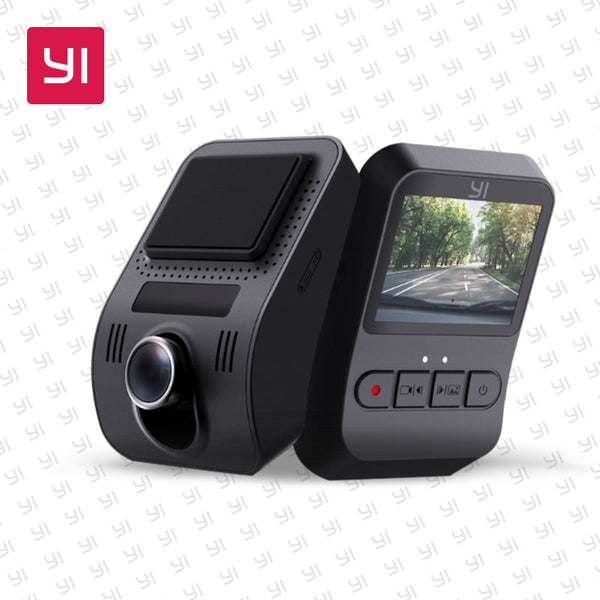 YI Mini Dash Camera Full HD 1080P Video Car DVR WiFi Recorder International Version 30fps Discreet Design 2.0 LCD Screen Black