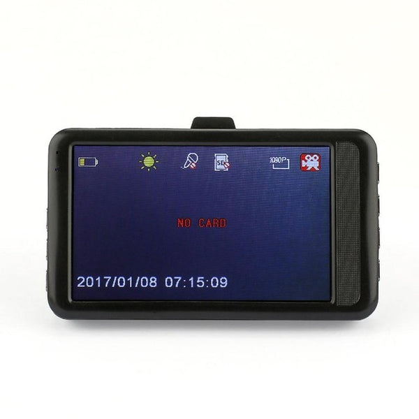 3.0 inch LCD Dash Camera Video Car DVR Recorder Full 1080P HD G-Sensor 32GB Motion Detector Cycle Recording