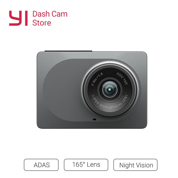YI Smart Car Camera WiFi Dash DVR Recorder With Night Vision165 Degree ADAS Dash Cam 1080P 60fps Car Camera Registrator