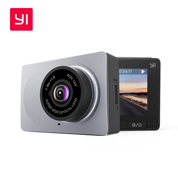 YI Smart Dash Camera 1080P Video Recorder Car DVR WiFi Full HD Cam Night Vision 2.7" 165 Degree 60fps ADAS Safe Reminder