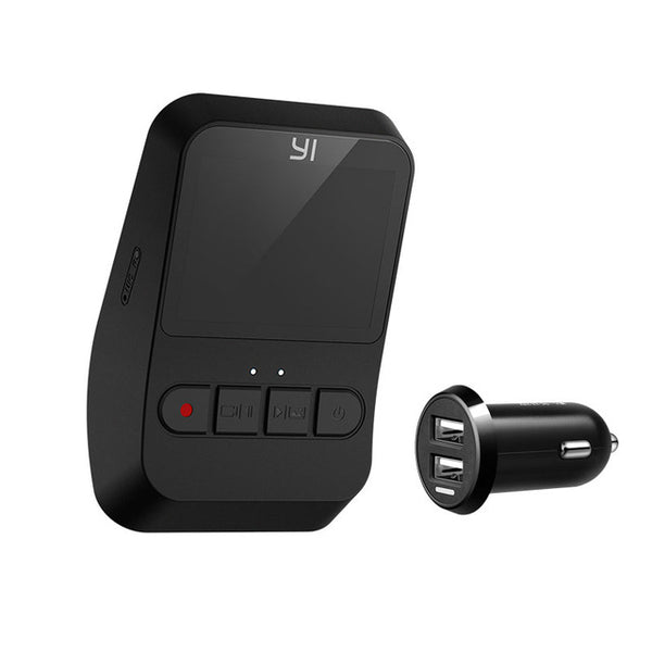 YI Mini Dash Camera International Version Black DVR Car Cam140 Ultra Wide-angle lens 1080p 30fps Discreet Design 2.0 LCD Screen