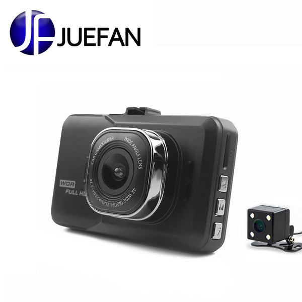 Camcorder Recorder Car Camera Full HD 1080P / IR Night Vision Support / High Definition Dvr Dual Lens dvr 3.0 inch screen charge