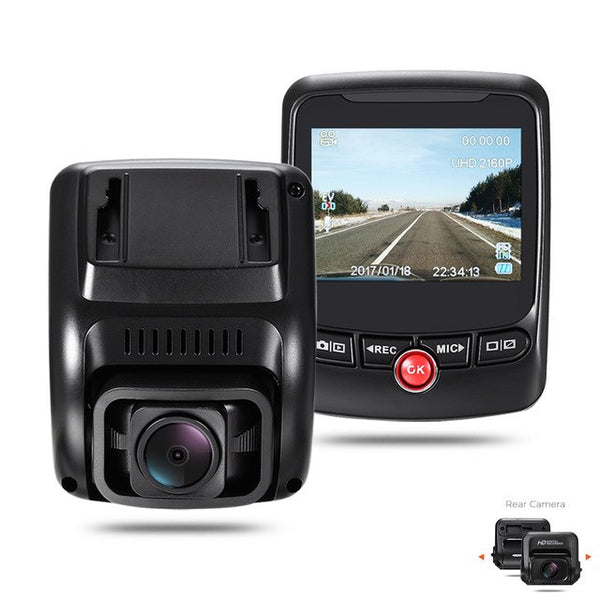 T690C 1440P Dual Camera Hidden Dash Cam DVR 170 Degree 2.31-inch Car Driving Recorder Support G-Sensor Loop recording