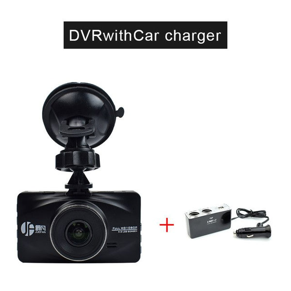 JUEFAN A119 DVR Full HD 1080P dash cam Novatek 96655 Car Camera Recorder 3.0 Screen 170 Degree 6g Lens WDR Dinner Night Vision