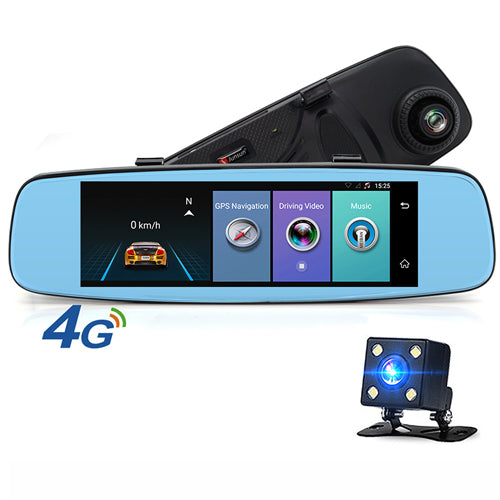 Junsun A880 4G ADAS Car DVR Camera Video recorder mirror 7.86" Android 5.1 with two cameras dash cam Registrar Built in 16GB