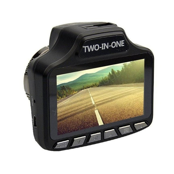 Universal 2 In1 Auto DVR Radar Dash Cam Laser Video Speed Detector/GPS Car Camera Record