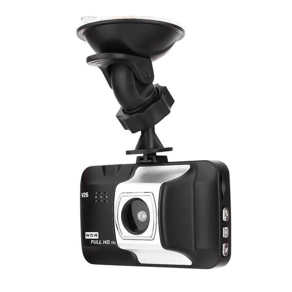 V26 Mini Car DVR Camera Dashcam Full HD 1080P Video Registrator Recorder 3inch Night Vision Dash Cam