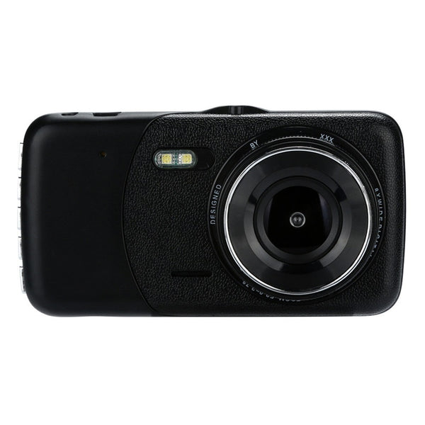 4'' LCD Backup Camera IPS Dual Lens Car Dash Cam FHD 1080P Dashboard Camera 170 Degree Driving DVR #0907