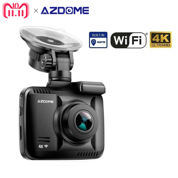 Azdome GS63H 2160P 4K Car DVRs Camera With WiFi Dual Lens Novatek 96660 Video Recorder Built in GPS Auto Camcorder Dash Cam