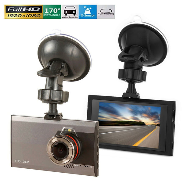 3.0 Inch Mini Car DVR Camera A8 Full HD 1080P 120 Degree Dashcam Video Registrars for Cars Night Vision Dash Cam