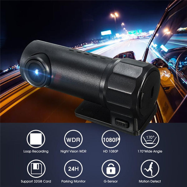 Mini WIFI Car DVR Dash Camera Video Recorder Dashcam Digital Registrar Camcorder APP Manipulation Wireless Hidden DVRs #0928