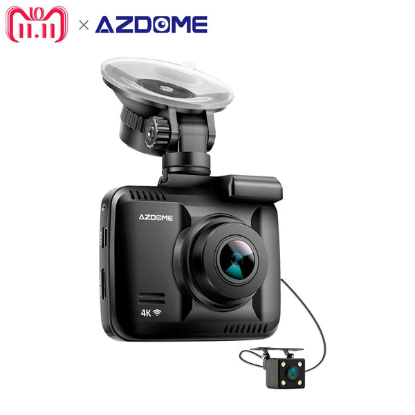 Azdome GS63H Dual Lens FHD 1080P Front + VGA Rear Car DVR Recorder WiFi Dash Cam Novatek 96660 With Rear Camera Built in GPS