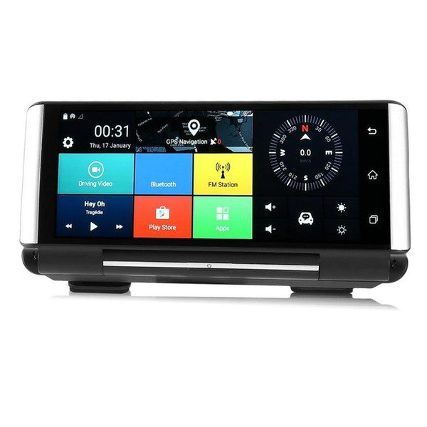 Full HD 1080P 7 inch IPS Touch Screen Car DVR Smart Car Rear View Mirror Video Record Camera Dash Cam Bluetooth Hands-free