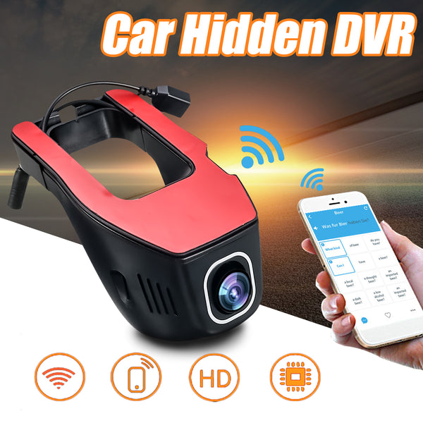 1080P Mini Wifi HD Car H idden DVR Video Recorder Rear Camera Dual Lens Camcorder Night Vision Dash Cam Registrator for App