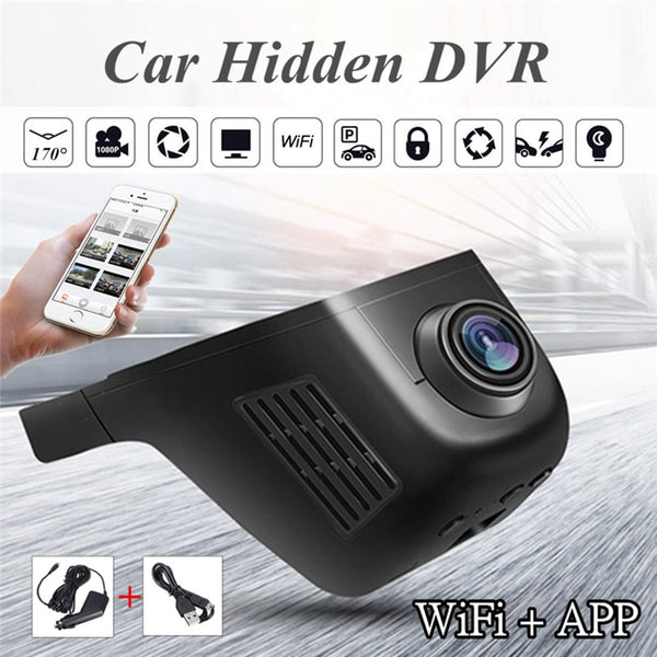 2018 Newest Car Dvr Mini Wifi Car Camera Full HD 1080P Dash Cam Registrator Video Recorder Camcorder Dual Lens Dvr App Control #