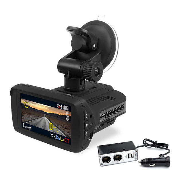 JUEFAN 1296P recorder Russian car camera instrument camera multi-function car dvr gps dvr radar detector ultra-high-speed FHD